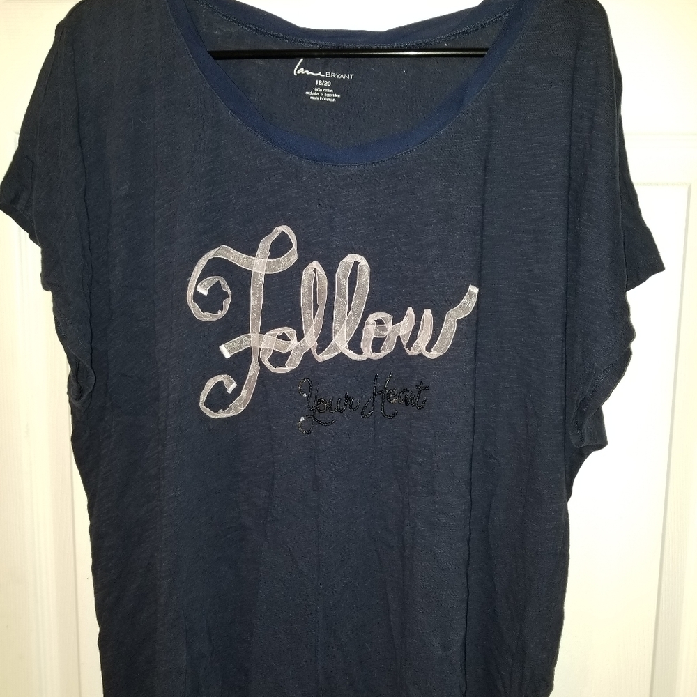 Women's 18/20 Follow Your Heart Tee
